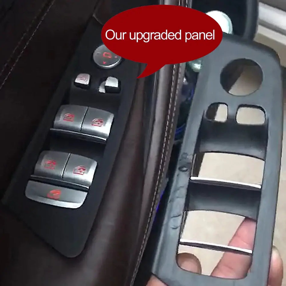 LHD Left Hand Driver Car Interior Door Window Switch Lifter Cover Panel Trim For BMW 5 Series G30 G31 2017-2020 525 528 530 540 by InterCyprus Trading Ltd