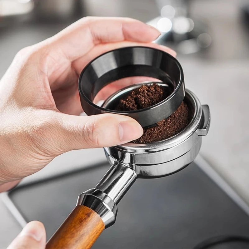 Upgraded 6 Magnet Coffee Powder Receiving Ring &ndash; Precision Grinding Without Mess