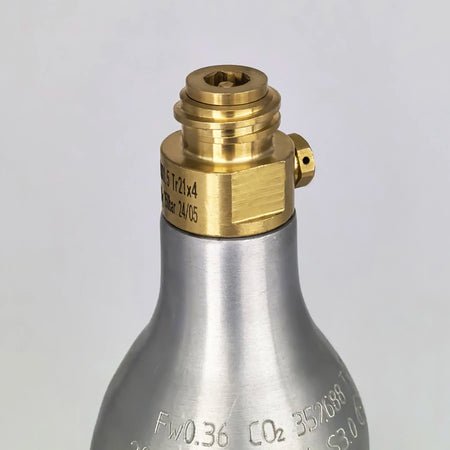 M18x1.5 TR21-4 Soda CO2 Valve Adapter &ndash; ON OFF Valve
