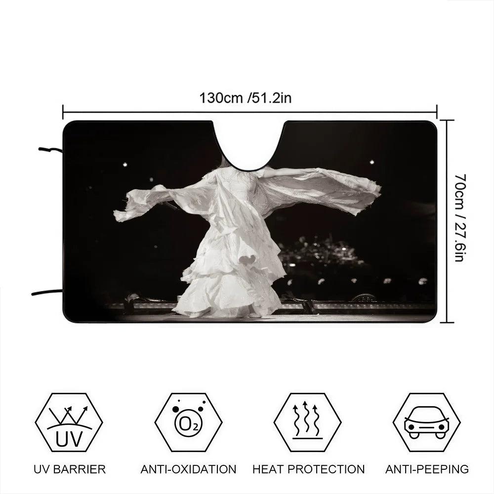 Hot Singer Tortured Poets Car Sunshade - Anti-UV Windshield Cover z5
