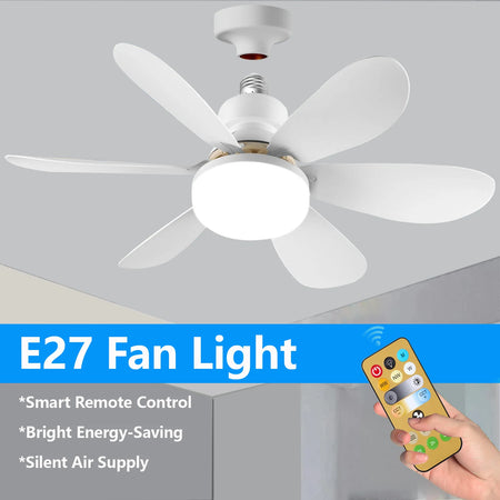 IRALAN Ceiling LED Light Fan 52CM &ndash; Remote Control