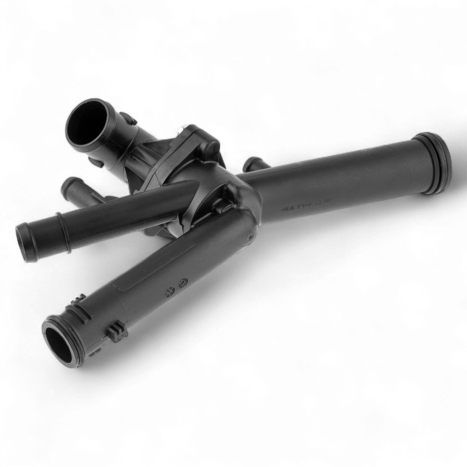 Variklio aušinimo termostato komplektas Porsche Cayenne 9PA 3.6L V6 plastikas