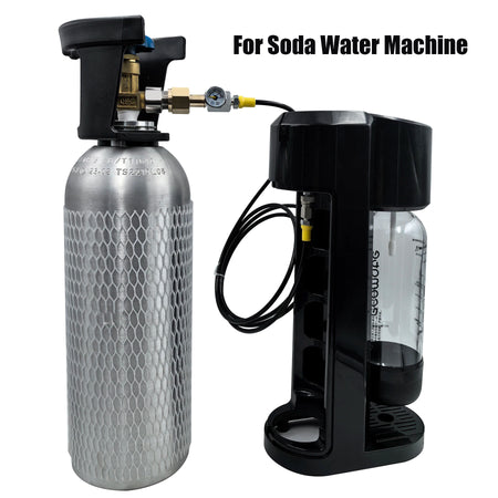 W21.8-14 CGA320 External CO2 Tank Adapter &ndash; Fast Disconnect