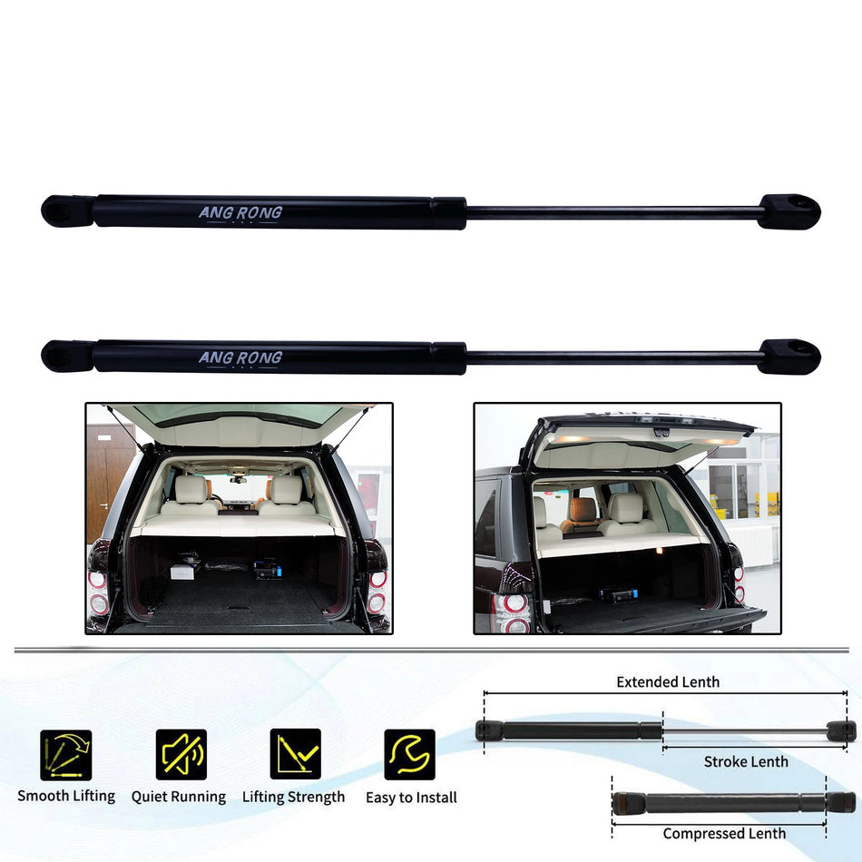 Struts a gas per il portellone posteriore superiore Range Rover P38, 405mm, set da 2x