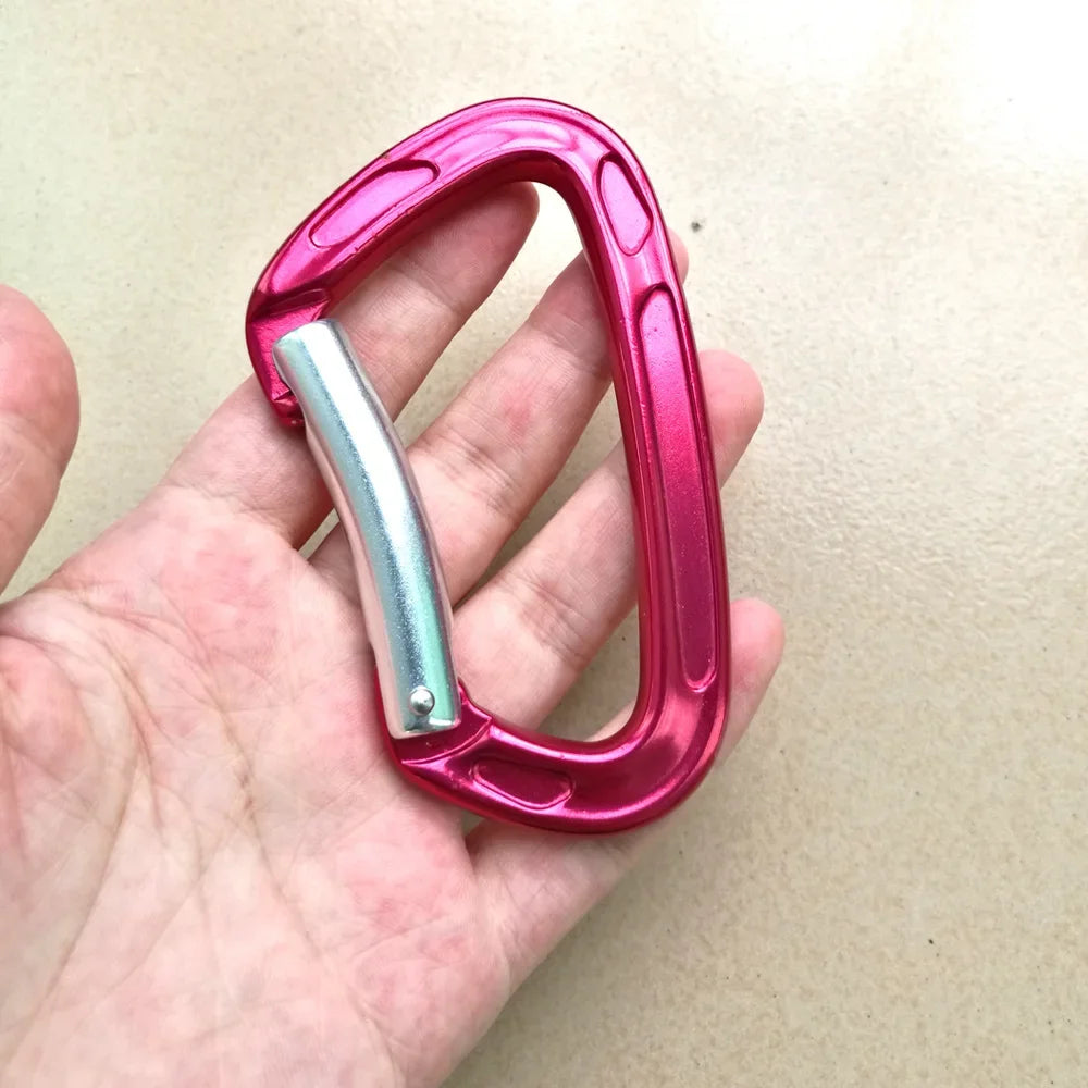 24KN Bent Gate Climbing Carabiner &ndash; Ultra Strong Locking