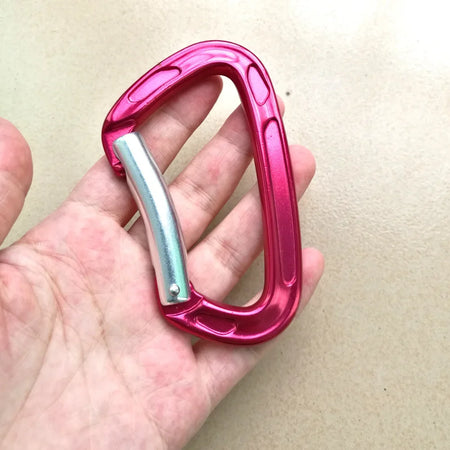 24KN Bent Gate Climbing Carabiner &ndash; Ultra Strong Locking