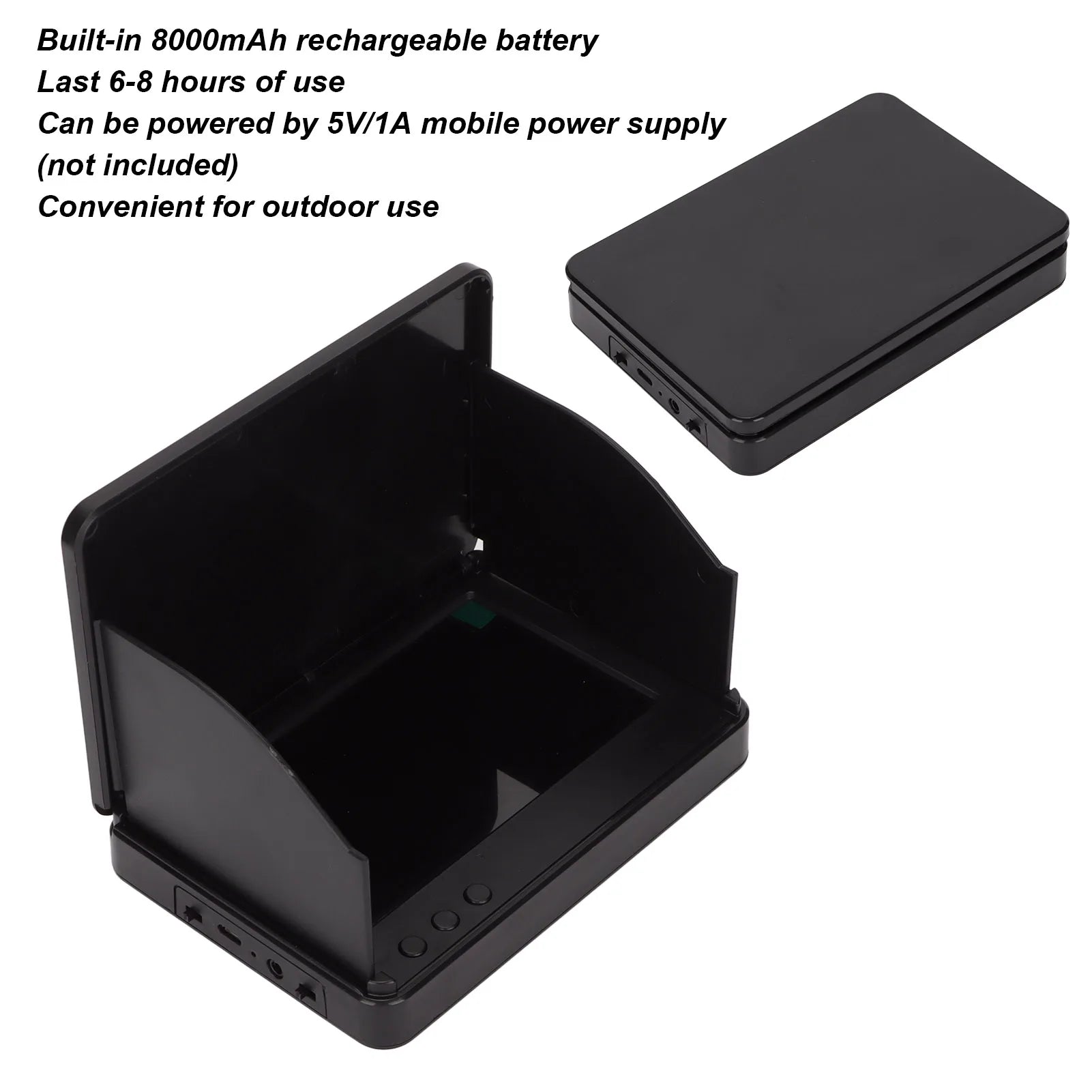 Underwater Fish Finder with 20m Cable &amp; 5.0in Display - IP67 Waterproof