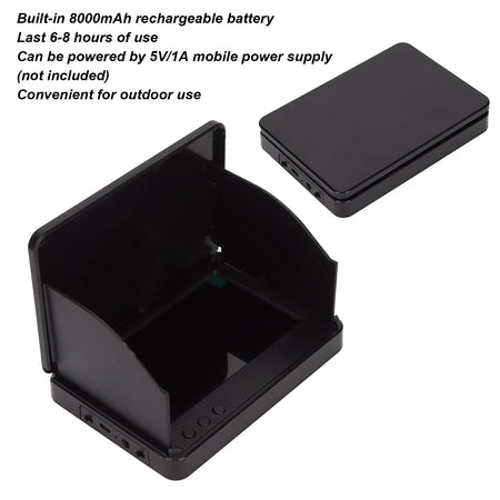 Underwater Fish Finder with 20m Cable &amp; 5.0in Display - IP67 Waterproof