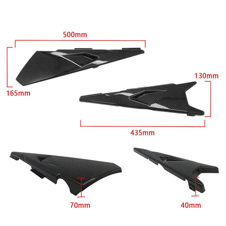 Motorcycle R1250GS GS1200 Frame Infill Side Panel Set Guard Protector Fairing Cowl Cover For BMW R1200 GS ADV LC Adventure HP by InterCyprus Trading Ltd