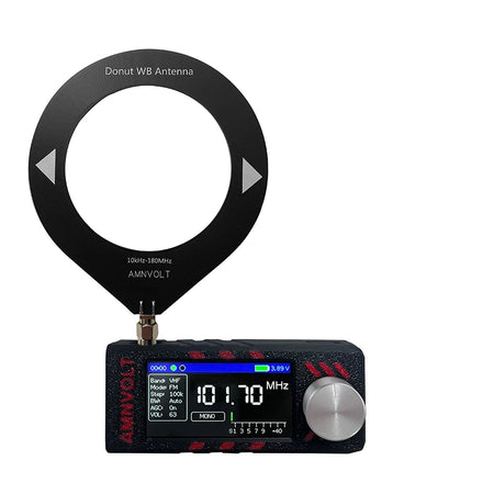 AMNVOLT V3 ATS MINI SI4732 DSP Radio with Superior Audio &amp; Build Quality with Loop antenna