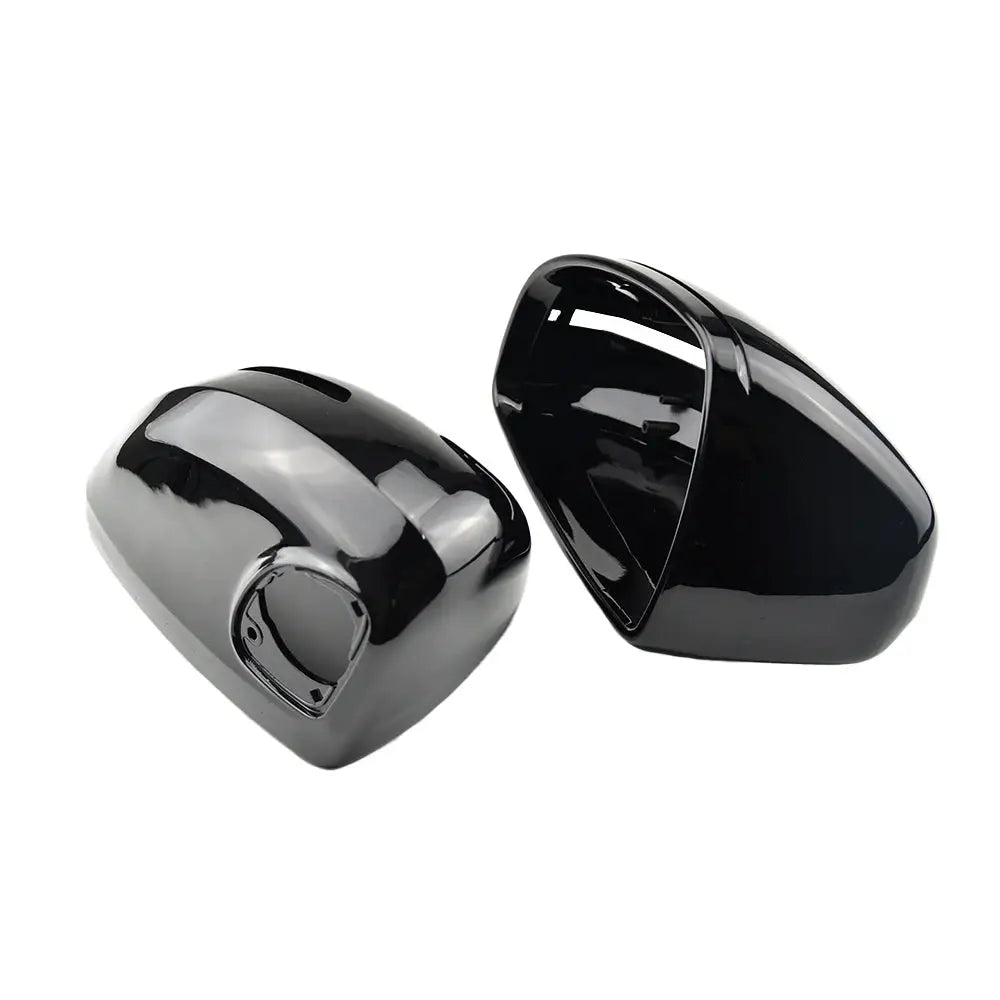 Glossy Black Carbon Pattern Side Mirror Caps for Audi TT TTS RS 8J MK2 R8 by InterCyprus Trading Ltd