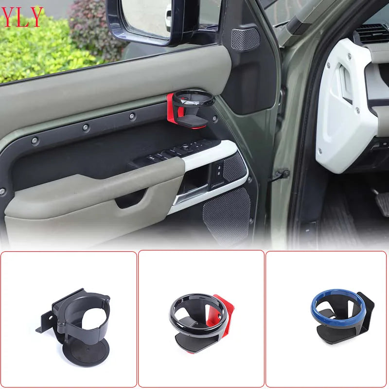 Karbon Çelik Siyah Bardak Tutucu Land Rover Defender 90 110 130