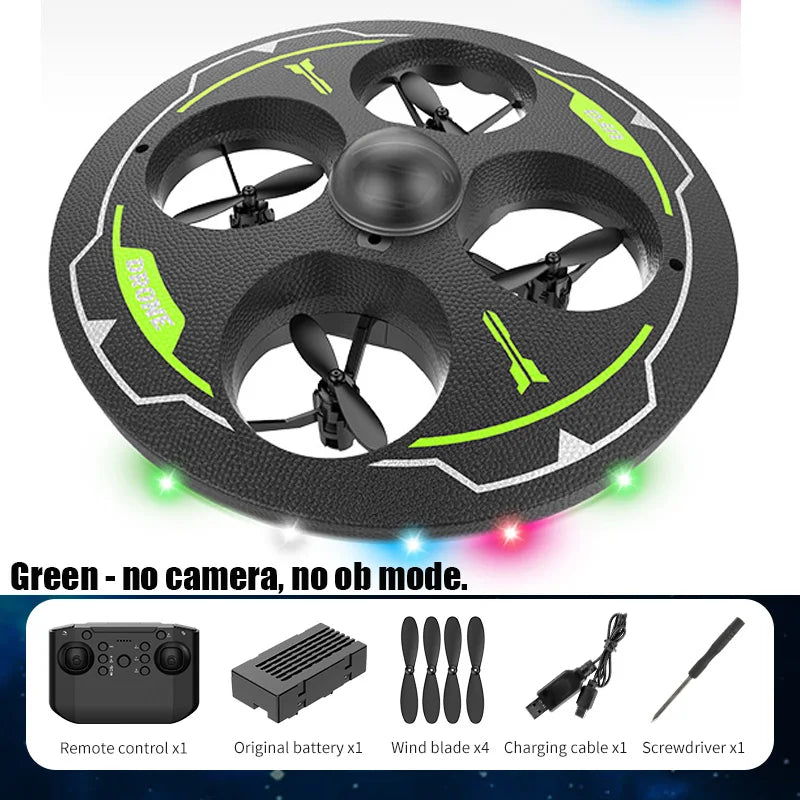 Hywiwine RC Drone with Camera &ndash; Intelligent Obstacle Avoidance GREEN