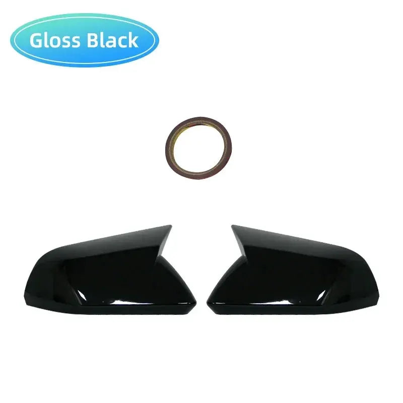 For Ford Mustang 2015-2022 1Pair Rearview Mirror Cover Case Car Side Rear View Mirror Shell Cover by InterCyprus Trading Ltd