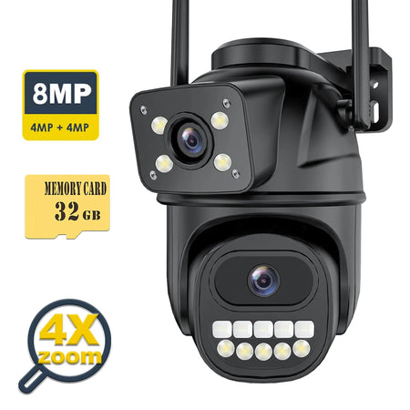 12MP 6K Outdoor WIFI PTZ Camera