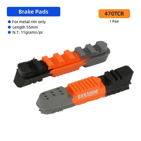 Baradine Brake Cartridge Inserts &ndash; Low Noise Performance Pads 470TCR 1pair / CHINA