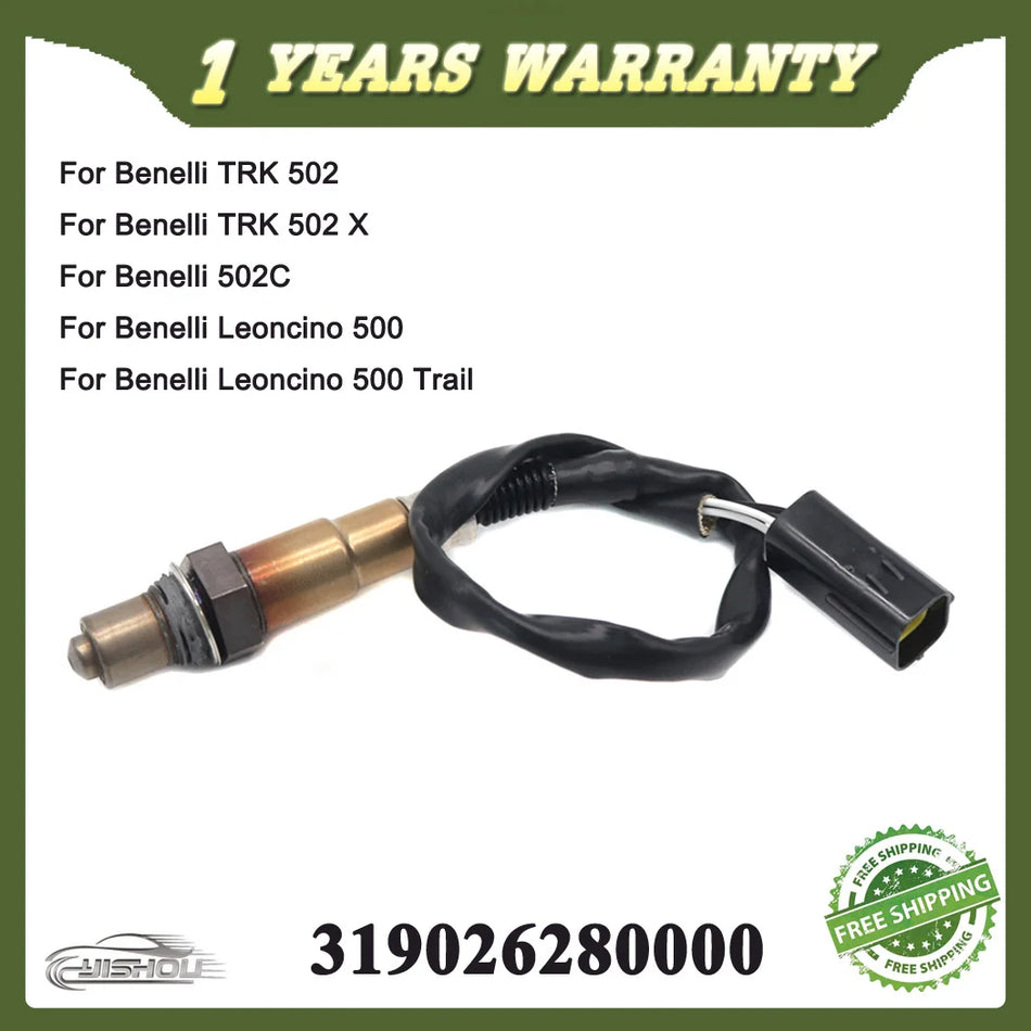 Capteur O2 de rapport air-carburant pour Benelli TRK 502X, 502C, Leoncino 500