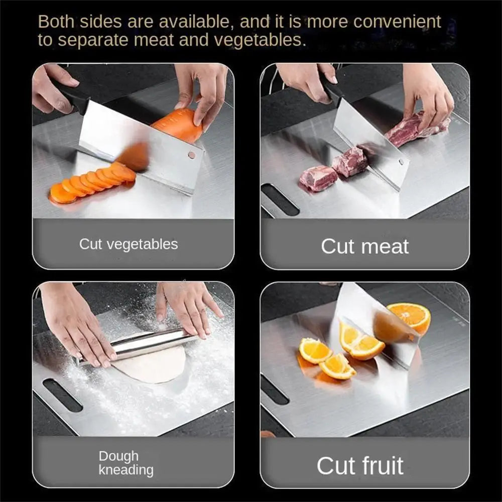 Thickened Stainless Steel Cutting Board &ndash; Antibacterial