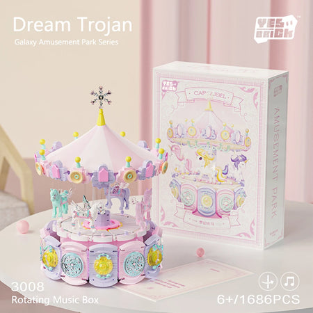 Wltoys 1686 1688 Building Blocks &ndash; Rotating Music Box 1686PCS 3008