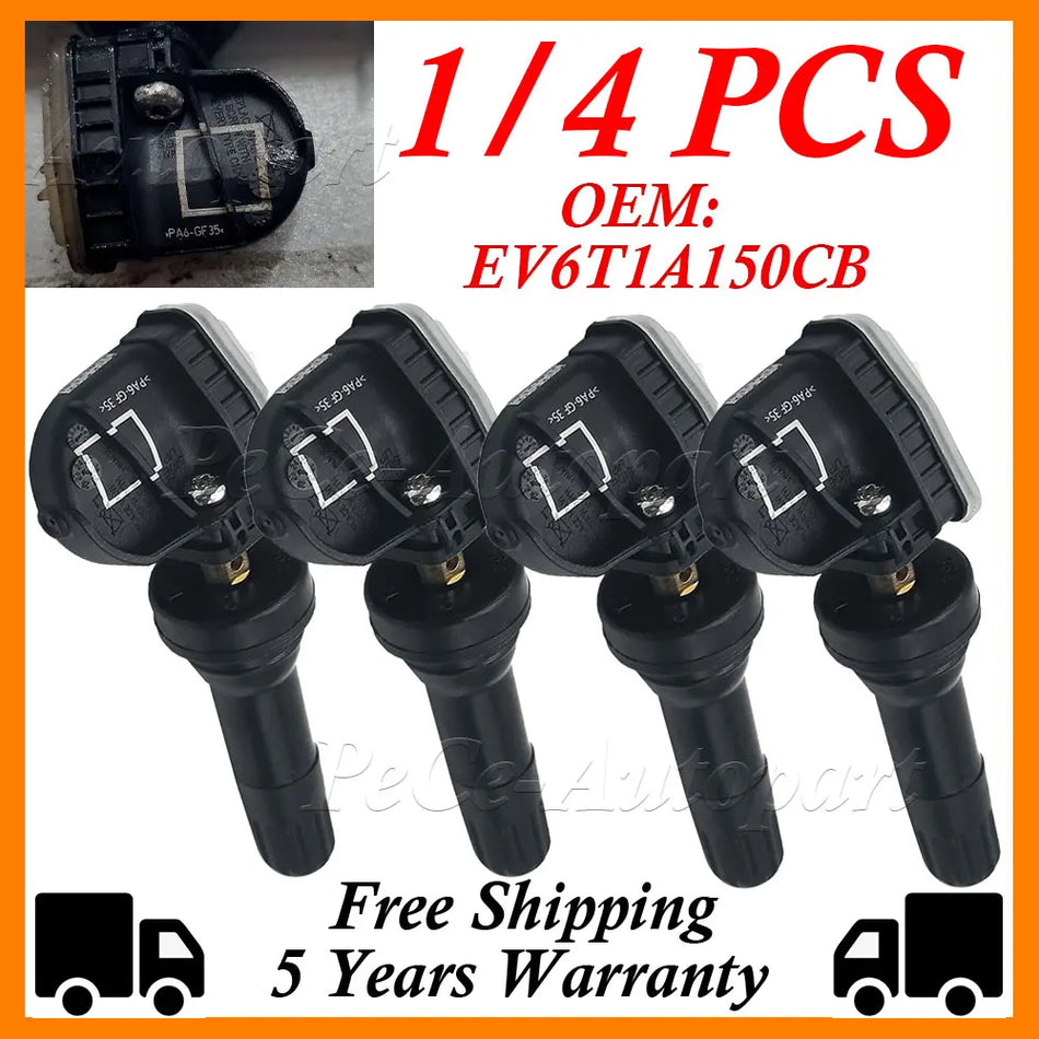 Czujniki ciśnienia w oponach TPMS 433 MHz do Ford Mondeo Kuga C-Max EV6T1A150CB