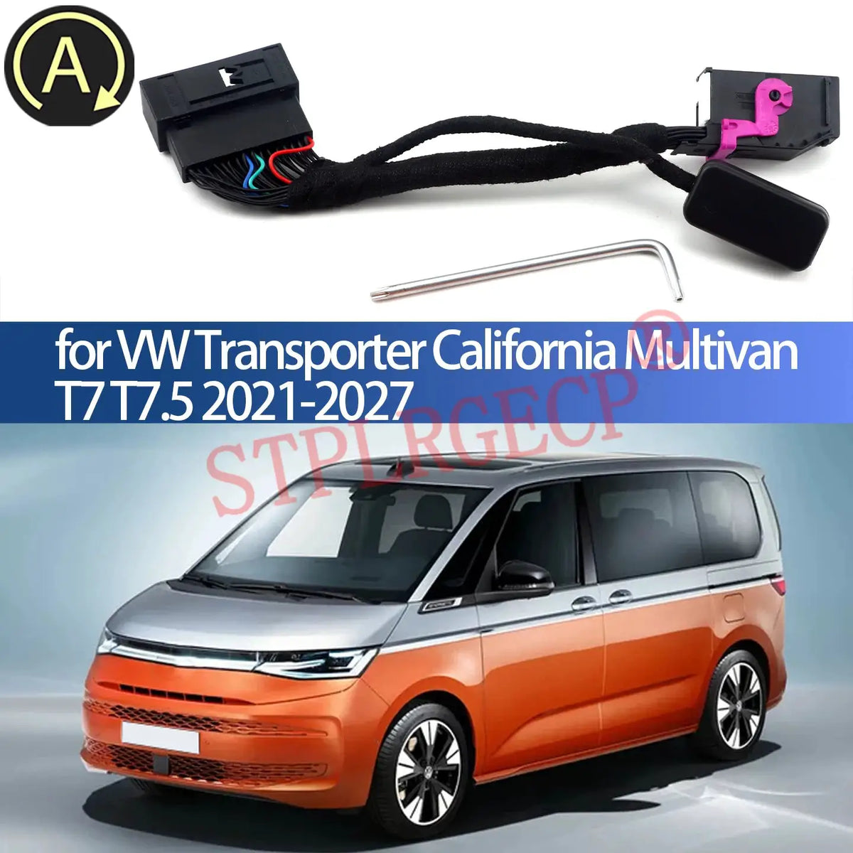 For VW Transporter California Multivan T7 T7.5 2021-2027 Automatic Stop Start Engine System Off Cable Plug and Play Eliminator by InterCyprus Trading Ltd