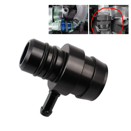 Aluminum Turbo Boost Tap Adapter for VW GTI Golf MK5 Audi A3 TT by InterCyprus Trading Ltd