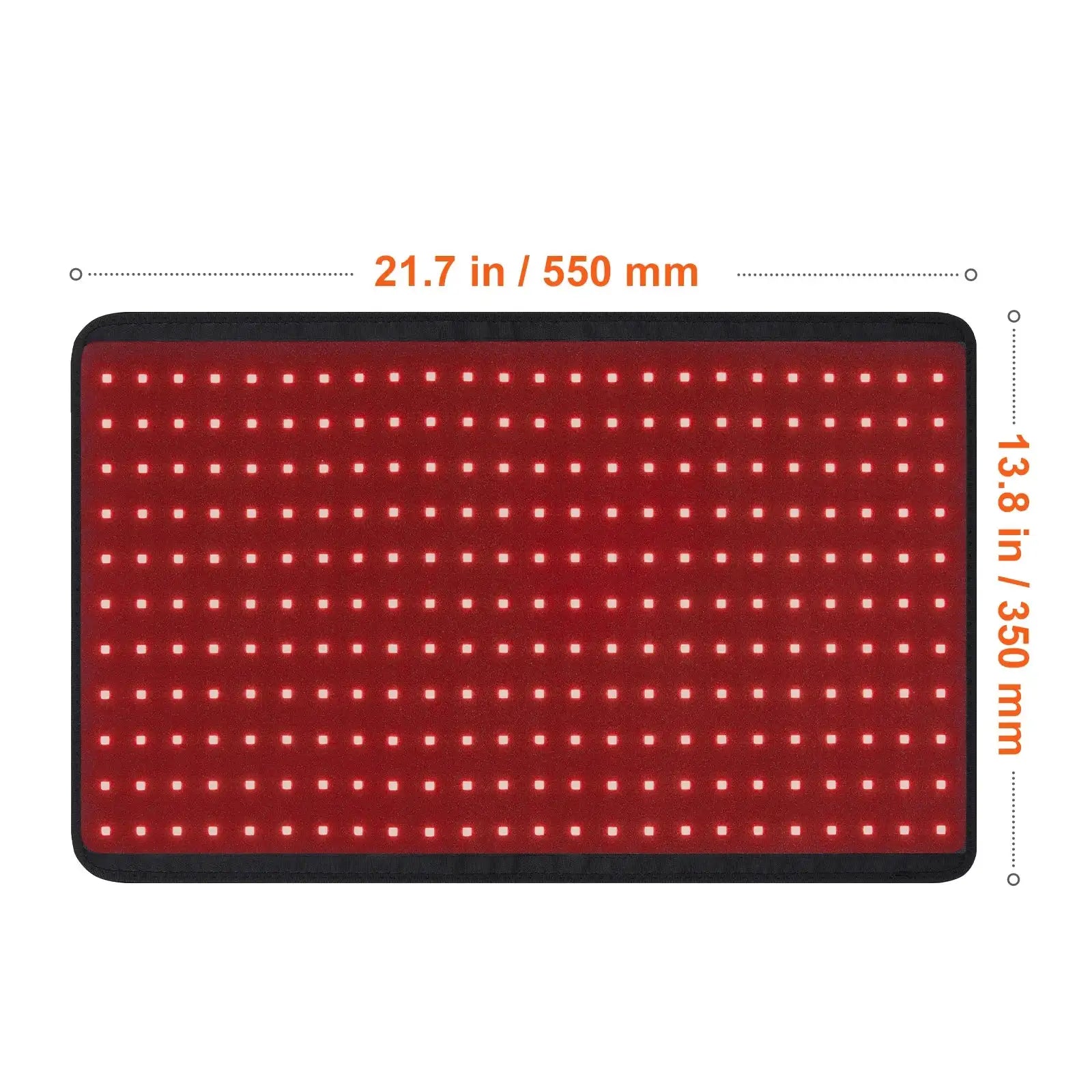 Red Light Therapy Pad With 264 LEDs 10Hz Pulse For Pain BRL-1140 / Poland