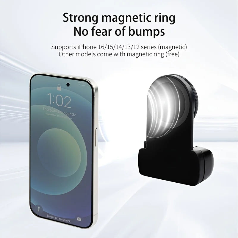 2025 MagSafe Selfie Grip - Bluetooth Camera Stabilizer