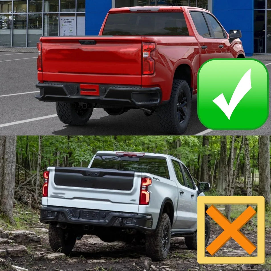 Lampy tylne LED Xunder do Chevrolet Silverado 2019-2025 z sekwencyjnym kierunkowskazem, zestaw lamp tylnych