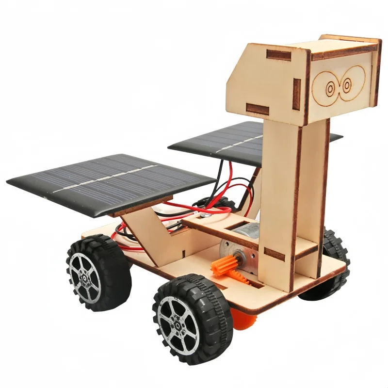 DIY Solar Car STEM Toy Inventions For Active Thinking
