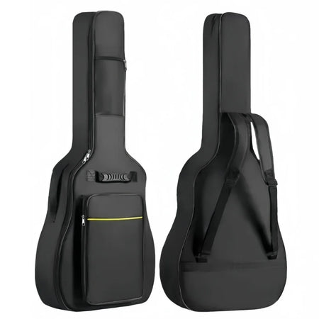 Acoustic Guitar Gig Bag 41 Inch &ndash; Water Resistant Case Black 41 Inch