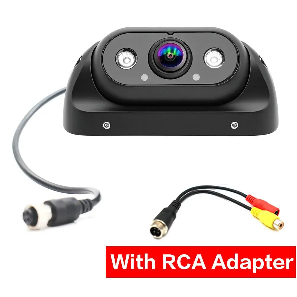 SMARTOUR 4PIN Heavy Duty Metal Case AHD 1080P Sensor Rear View Camera Backup Reversing Waterproof 12-24v For Caravan Truck Bus by InterCyprus Trading Ltd