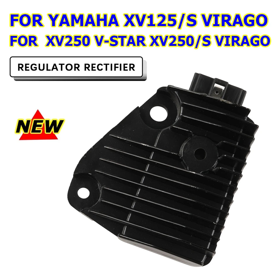 Yamaha XV125 XV125S Virago XV250 V Star XV250 Voltage Regulator Rectifier Metal Construction