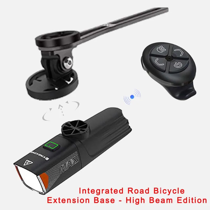 King Kong Wireless Remote Control Bicycle Light with Multiple Modes Integrated wireless / 1000-1500 Lumen / CHINA|1000-3000 Mah