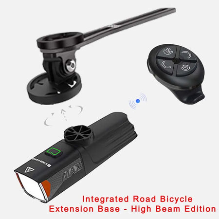 King Kong Wireless Remote Control Bicycle Light with Multiple Modes Integrated wireless / 1000-1500 Lumen / CHINA|1000-3000 Mah