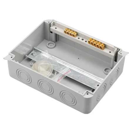 DONGYI 5-8 Way Waterproof Distribution Box IP65 - Durable &amp; Fire Resistant