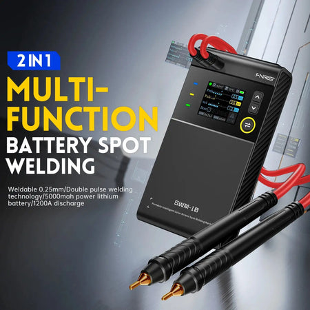 SWM10 Portable Battery Spot Welder For 18650 Packs 0.25mm SWM-10