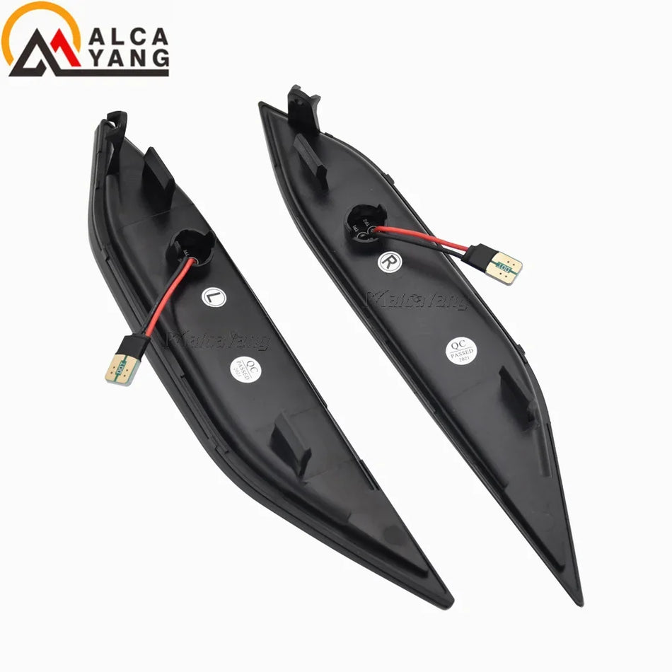 2St Dynamic Amber LED Richtingaanwijzers Voor Porsche Cayenne 958 2010-2014