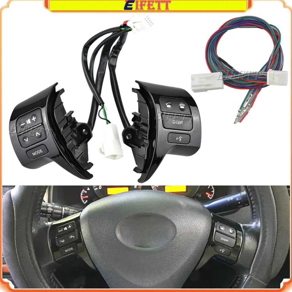 Steering Wheel Audio Control Button Switch for Toyota Corolla ZRE15 Peugeot 107
