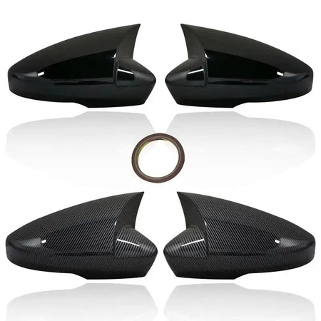 Mirror Cover For Skoda Octavia Mk3 2013 2019 Bright Black