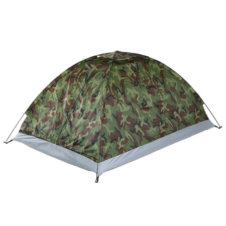 TOMSHOO 2-Person Portable Camouflage Camping Tent