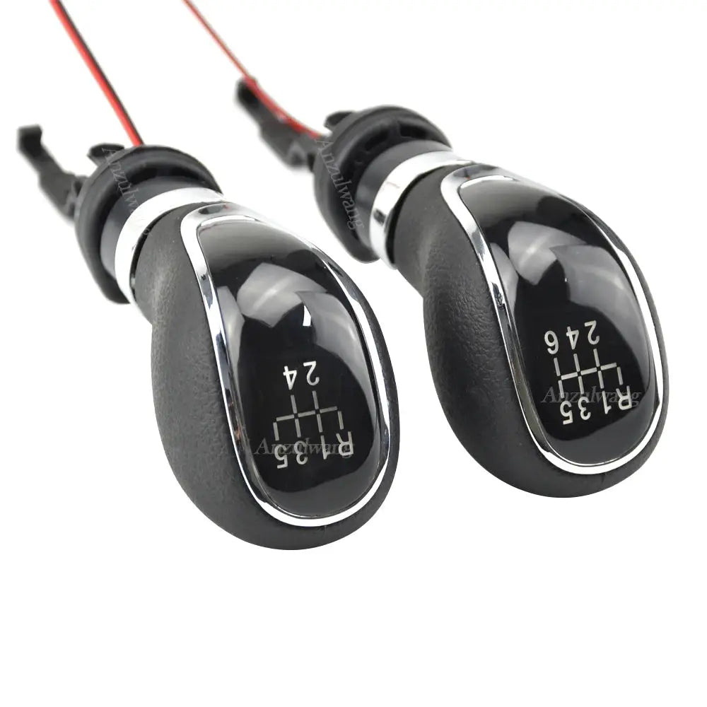 Leds Gear Shift Knob 5/6 Speed Manual For Vauxhall Opel Buick Excelle Astra Insignia by InterCyprus Trading Ltd