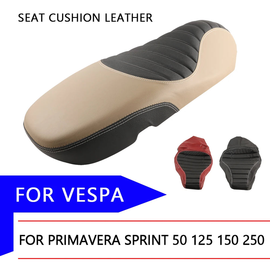 Чехол на сиденье Vespa Primavera Sprint с утолщённой пеной из ПУ-кожи