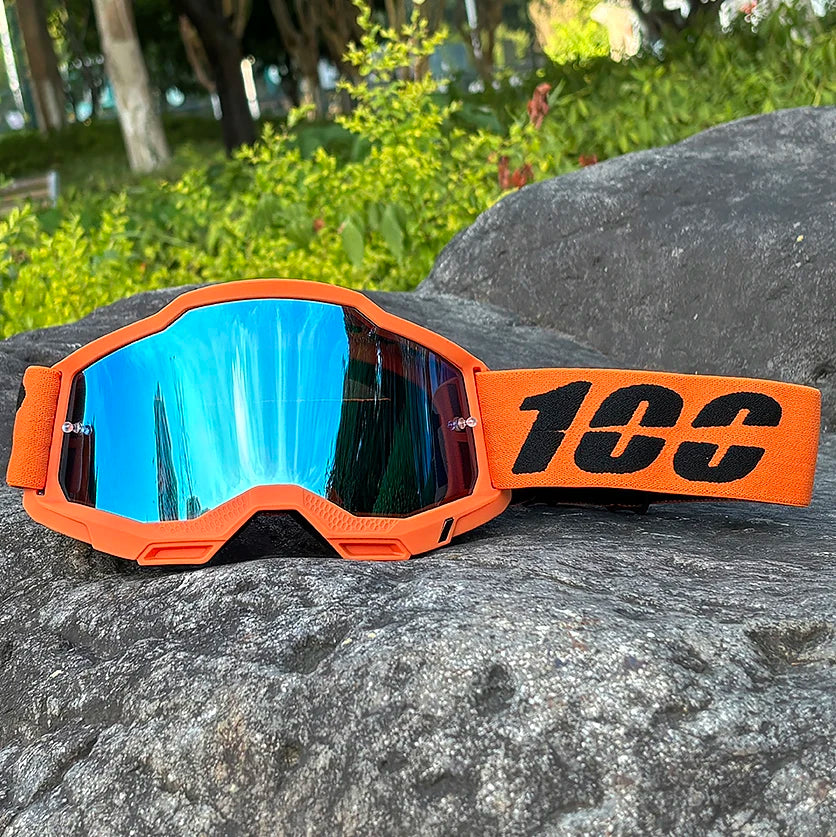 Moottoripyörälasit Monilinsseillä Maastoajoon Dirt Bike -kilpailuun