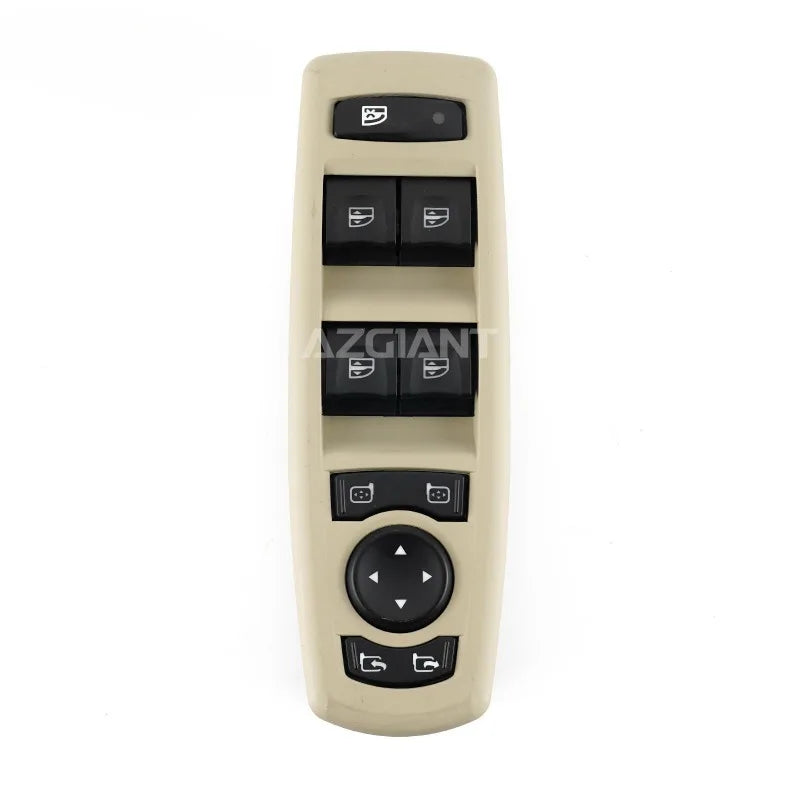 Window Control Master Button for Renault Laguna Mk3 Megane Driver's Glass Lifter Plastic