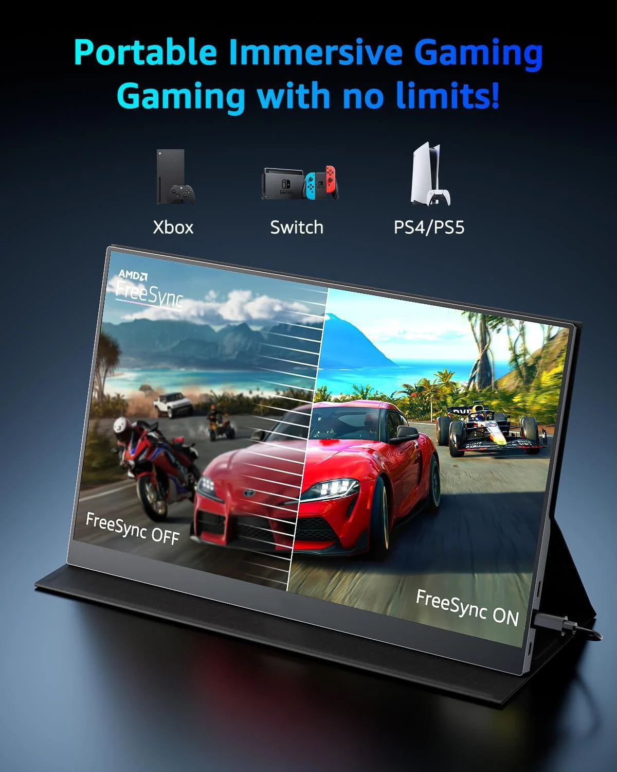 15.6 Inch Portable Monitor &ndash; Full HD 1080P IPS Screen
