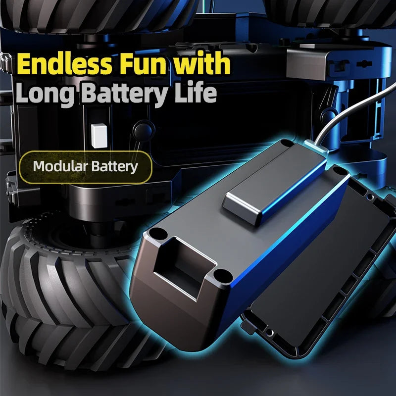 Q210 Amphibious RC Car Dual Control &ndash; Off Road Waterproof