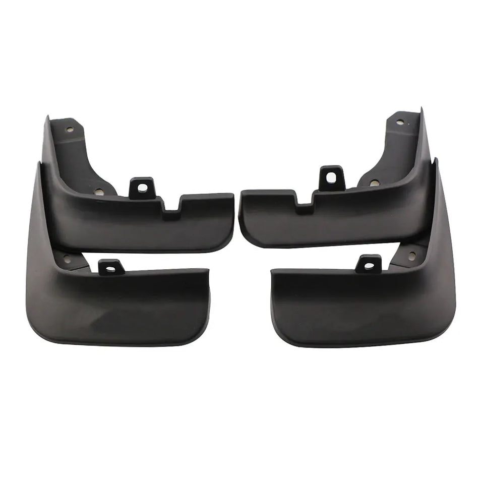 Mud Flaps 4-Piece For Mazda3 Axela 2014-2018 Front And Rear Splash Guards Rubber ABS