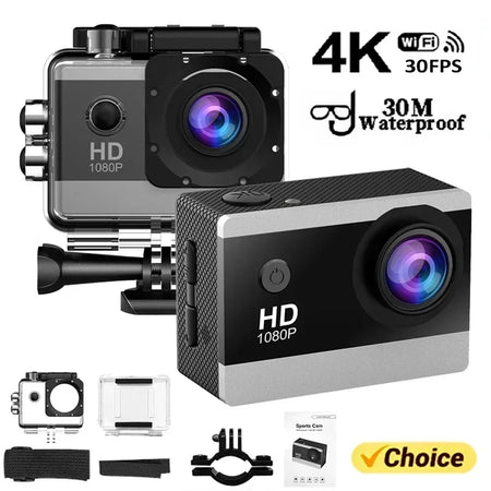Mini 1080P Sports Camera &ndash; Waterproof and Shockproof Design