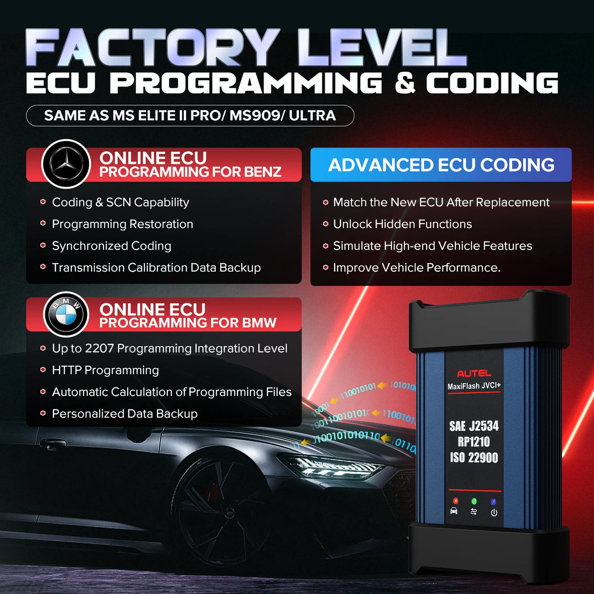 Autel IM608 II &ndash; Top IMMO Function For Key FOB Coding